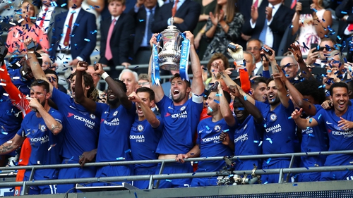Chelsea lift the FA Cup