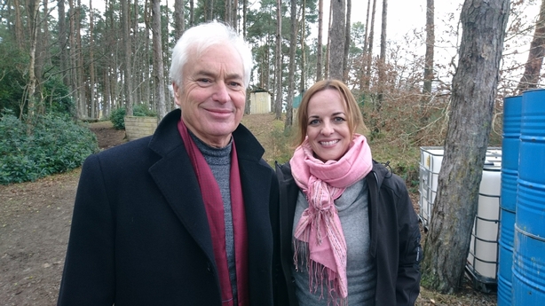 Professor Ian Robertson neuroscientist at Trinity College Dublin and Jennifer O'Connell