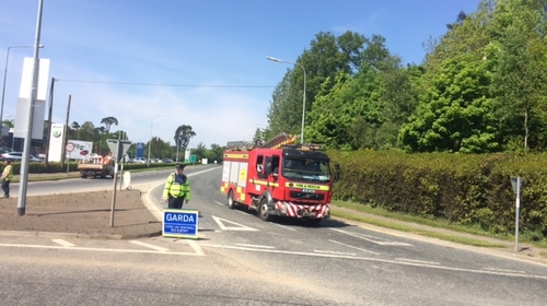 Diversions are in place following the three-vehicle crash
