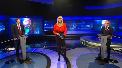 The debate went ahead with Simon Harris and Peadar Tóibín