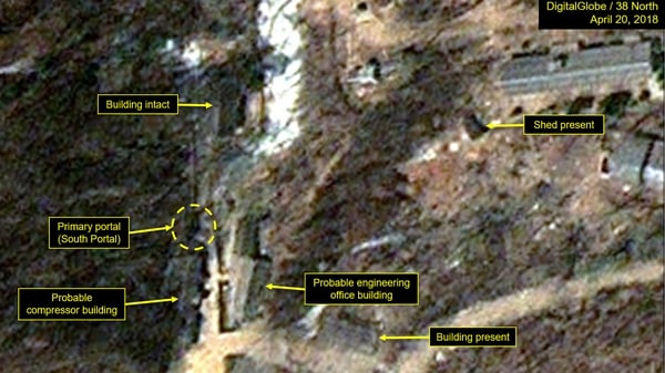 Punggye-ri test facility reported to be dismantled