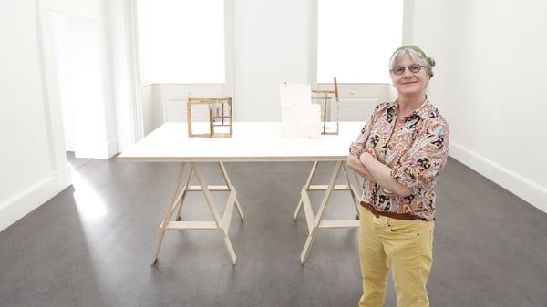 Artist Helen O'Leary at IMMA
