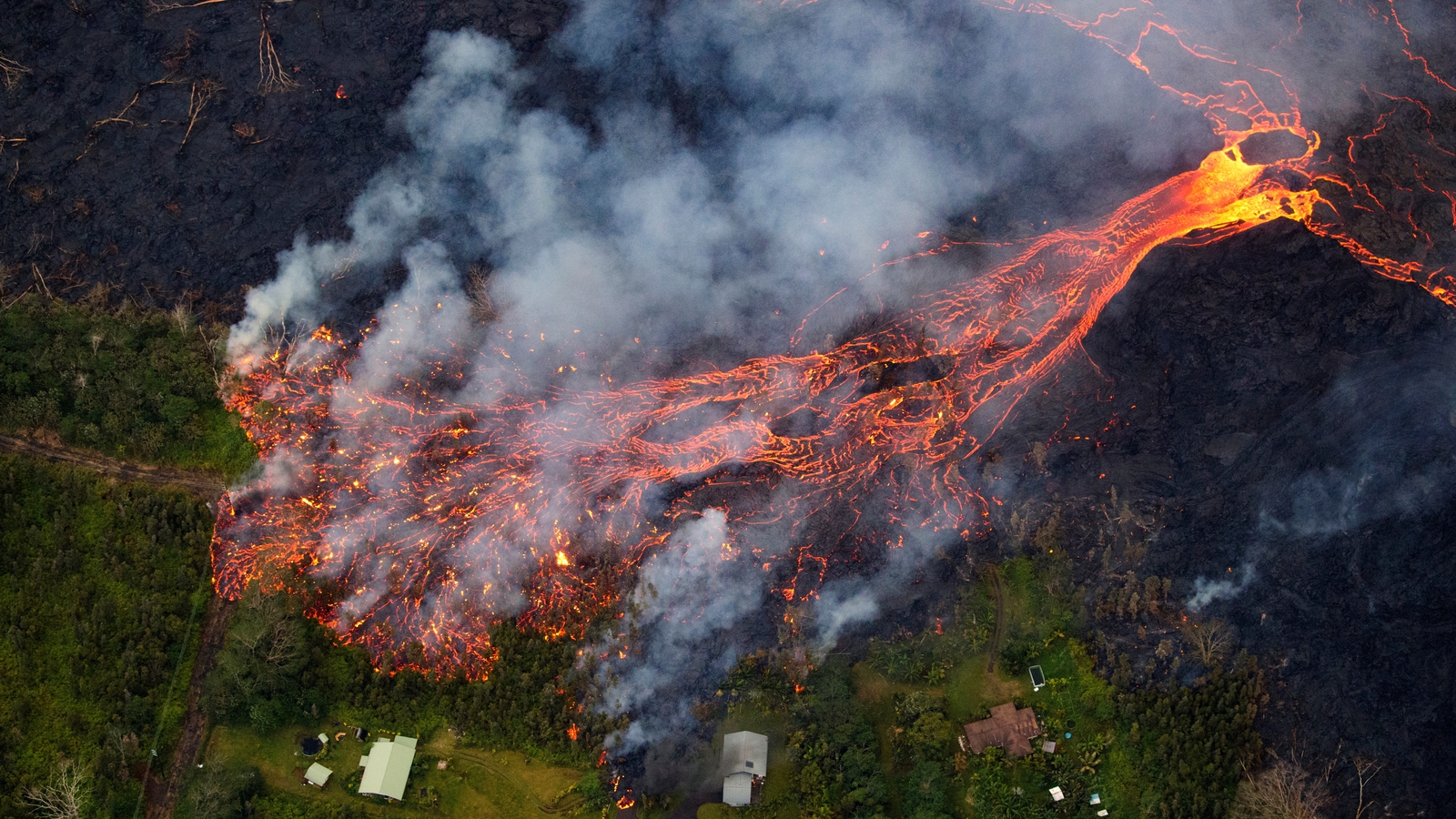 Mandatory Evacuations As Hawaii Eruption Continues 