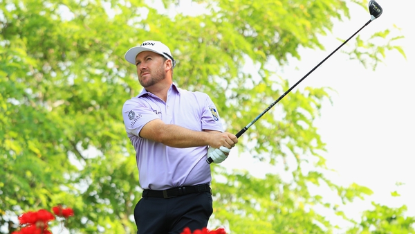 Graeme McDowell is one shot off the lead