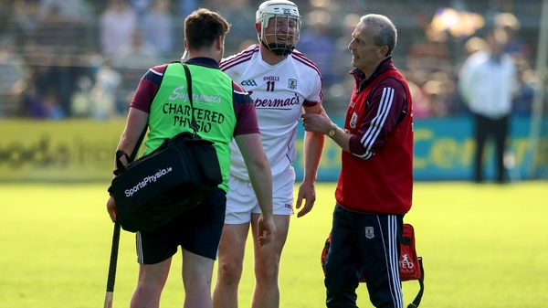 Joe Canning was substituted near the end at Wexford Park