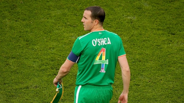 O'Shea signed off from his international career on a winning note