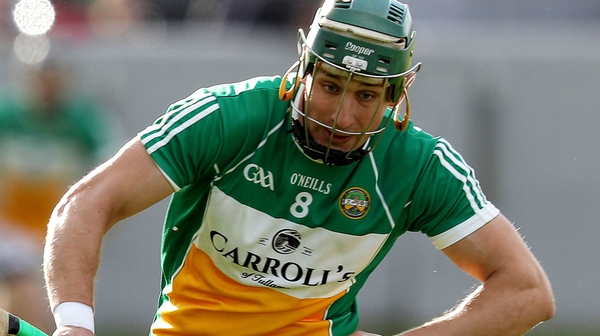 David King in action for Offaly