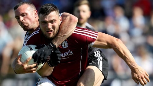 Damien Comer is Galway captain and will lead the line on Sunday