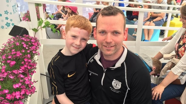 Senan and his dad