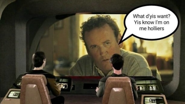 Source Roddy Doyle's Star Trek