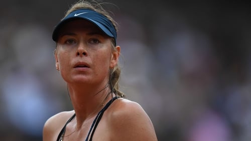 Maria Sharapova is out of the French Open