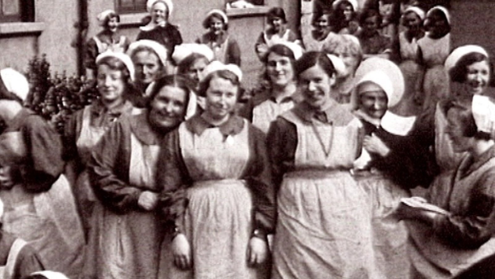 Image - A photo from a Magdalene Laundry (Credit IFI)
