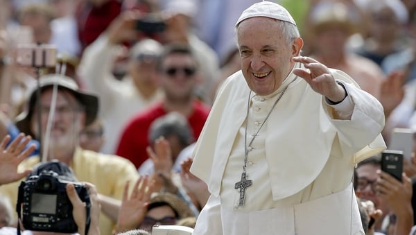 Pope Francis's attendance has been confirmed for two events in Dublin