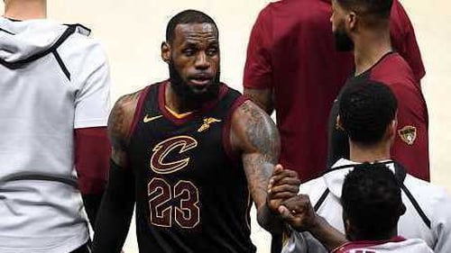 LeBron James played the final three matches of the 4-0 series defeat with a "self-inflicted" hand injury