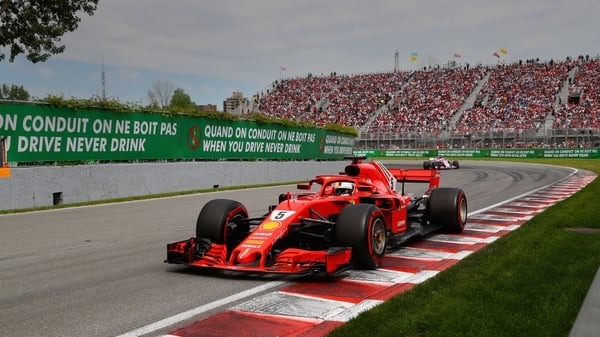 Sebastian Vettel won the Canadian Grand Prix despite the early flag