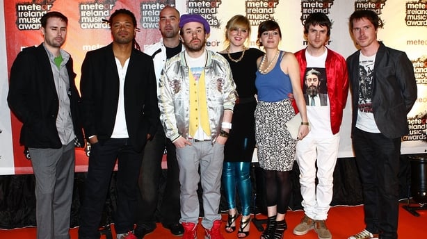 Republic of Loose arrives at the Meteor Ireland Music Awards on March 17, 2009 in Dublin, Ireland