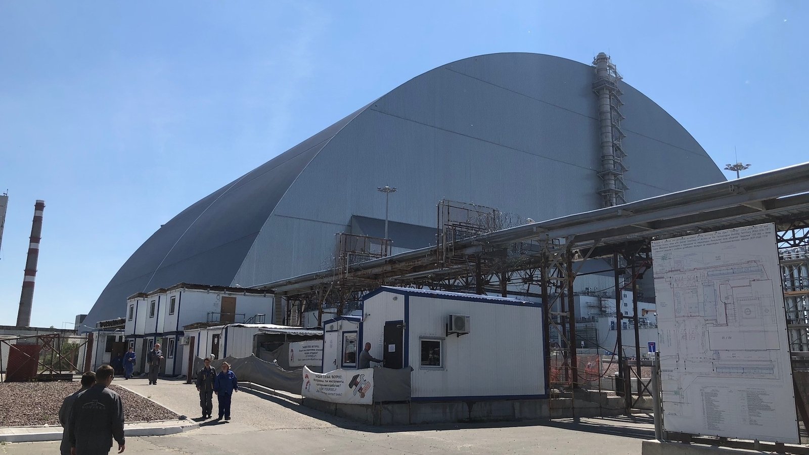 Image - The New Safe Confinement unit at the Chernobyl plant