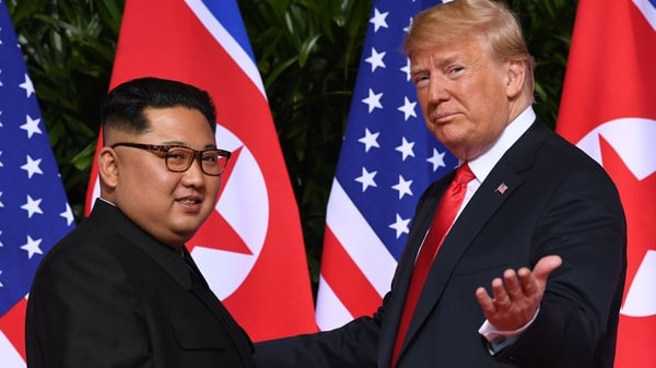 Mr Kim and Mr Trump met twice after their landmark first summit in Singapore in 2018