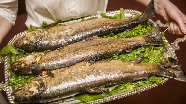 Clonalis House Roast Trout