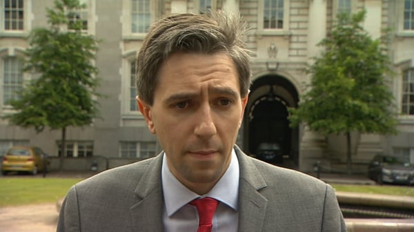 Simon Harris said it would provide certainty about what would happen once the budget was passed