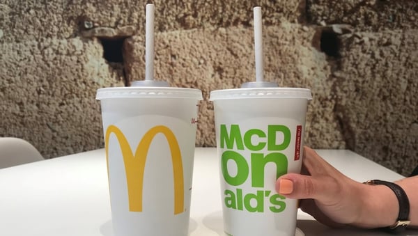 A roll-out of paper straws in all 1,361 McDonald's restaurants in Ireland and the UK will begin from September