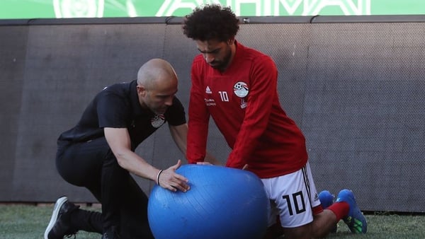 Mohamed Salah looks set to start against Russia