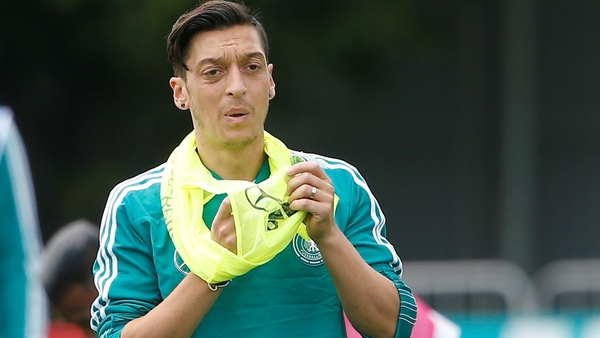 Mesut Ozil is fit for Germany's first game of the World Cup