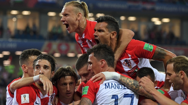 Croatia take on Russia for a semi-final spot