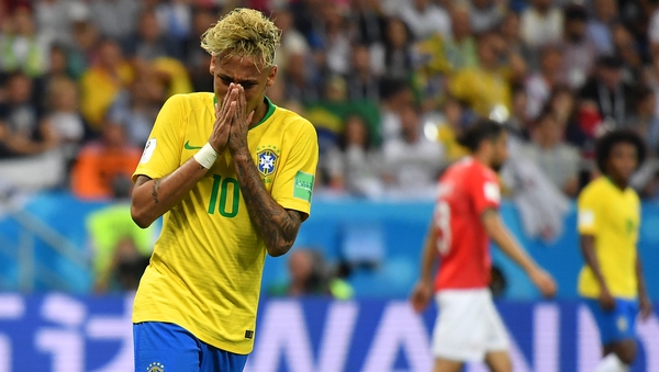 Brazil are unhappy with decisions in their 1-1 draw with Switzerland