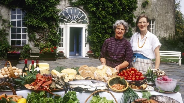 Myrtle and daughter-in-law Darina Allen