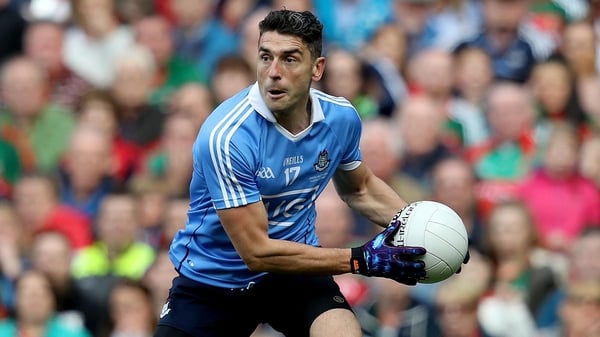 Bernard Brogan is back in training with the All-Ireland champions