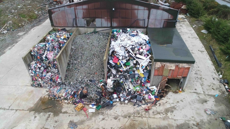 the Ferry Waste site in Rossbracken, Co.Donegal