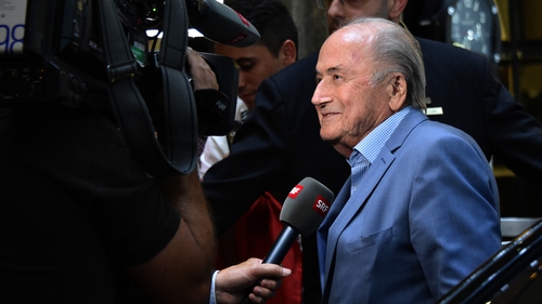 Sepp Blatter is in Russia watching the World Cup
