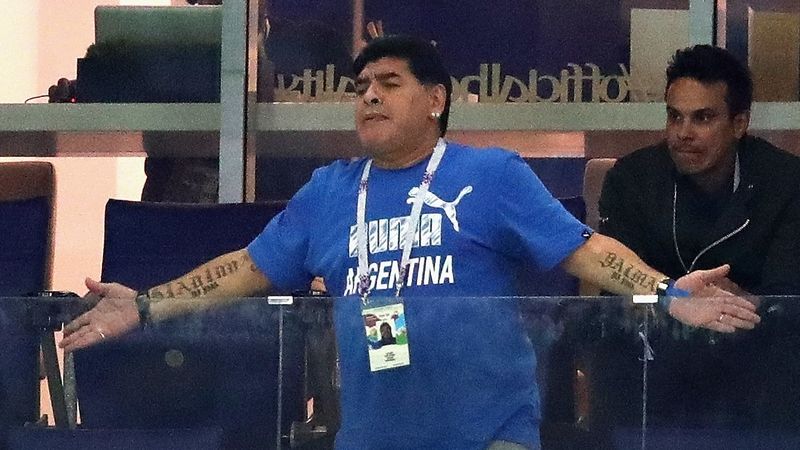 Maradona Ingin Bertemu Skuat Argentina Jelang Lawan Nigeria - 1