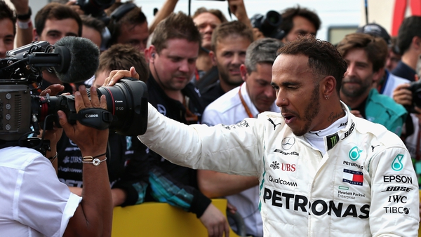 Lewis Hamilton will be a free agent when his Mercedes deal runs out at the end of next year.
