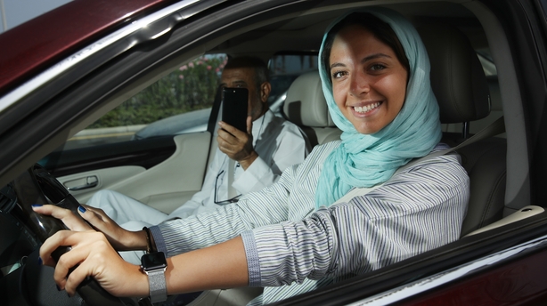 saudi woman driving