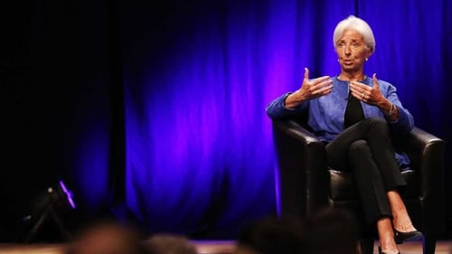 Christine Lagarde: outgoing at the IMF, incoming at the ECB