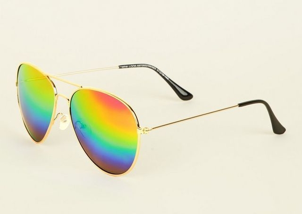 rainbow lens glasses