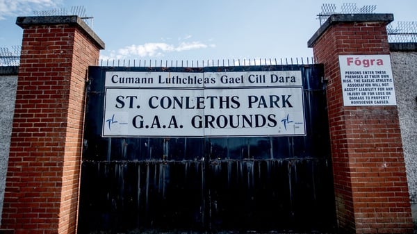 The gates remain closed at St Conleth's Park