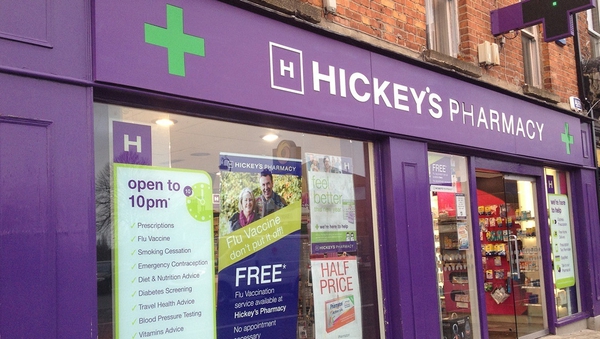 Hickey Pharmacy boss Paddy Hickey tells Aengus Cox the company plans to hire 125 new staff by the end of next year (Pic: Credit Hickey's Pharmacy)