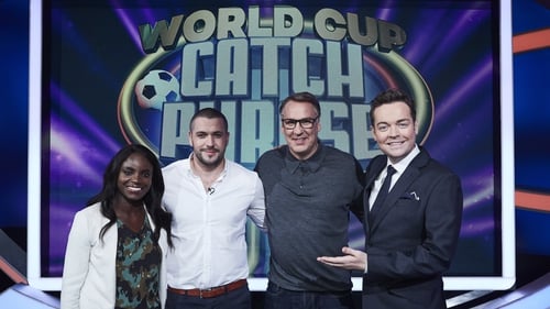 Stephen Mulhern hosts a World Cup Special Edition of the game show Catchphrase