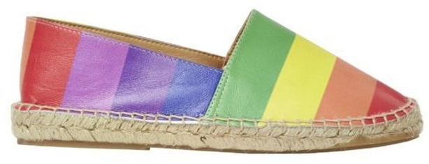 Rainbow shoes