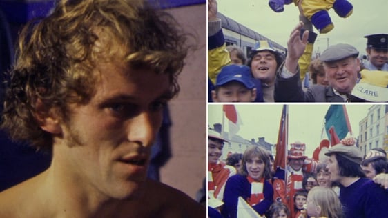 Ger Loughnane Clare and Cork supporters Munster Hurling Final (1978)