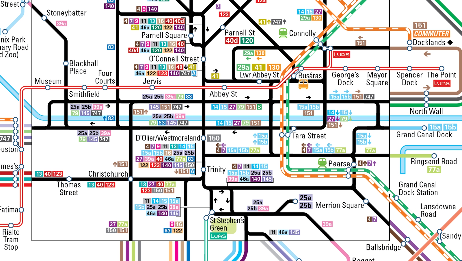 Bus map. Метро Дублина схема. The Bus карта. Транспорт Дублин схема. Схема супермагистрали Дублин-Токио.