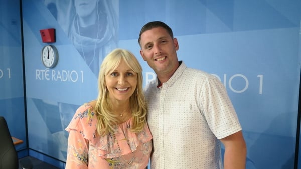 Today host Miriam O'Callghan with singer-songwriter Steo Wall.