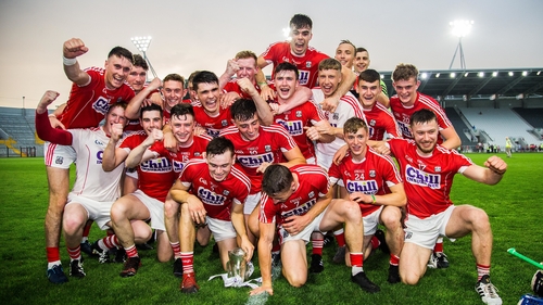 Cork celebrate a second Munster title inside a week