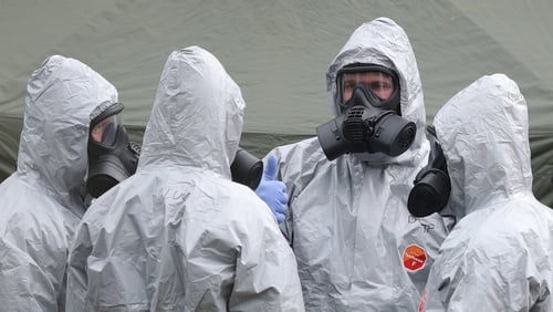 Chemical experts were called in to examine large areas of Salisbury after the Skripals took ill