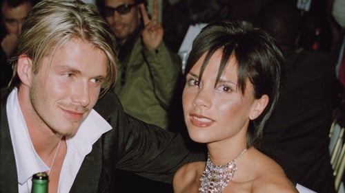 The Beckhams pictured in 1999