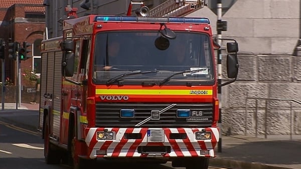 Crews from Cork City Fire Brigade are at the scene of the fire (File photo)