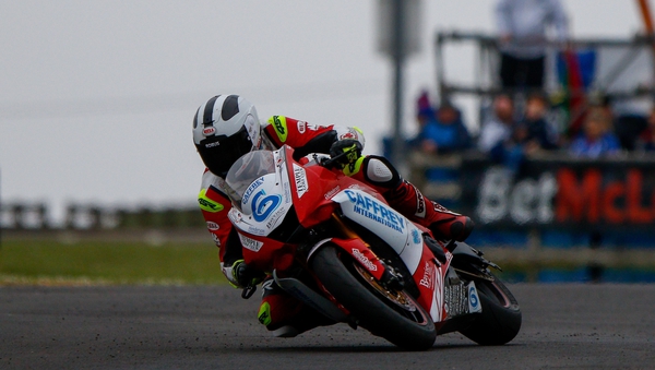 Dunlop in action at the North West 200
